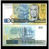 Image 1 : 1987 Brazil 100 Cruzados Crisp Uncirculated Note (CUR-05914)