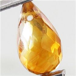 0.5ct Golden Citrine Briolette (GMR-1105E)