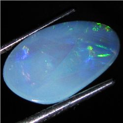 2.8ct Australian Black Opal Doublet Full Fire (GEM-35847)