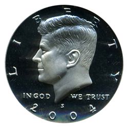 2004S US Kennedy Proof Half Coin GEM  (COI-4641)