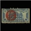 Image 1 : 19040 US 1 Pack Playing Card Revenue Stamp Overprinted NICE (STM-0542)