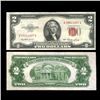 Image 1 : 1953 $2 US Note Crisp Circulated SCARCE (COI-4713)