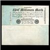 Image 1 : 1923 Germany 5000000 Mark Note Hi Grade Rare (CUR-05677)