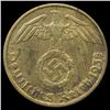 Image 1 : 1938F Germany 5pf XF Details ERROR (COI-9835)