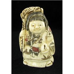 Chinese Handcarved Bone Netsuke (CLB-768)