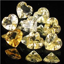 5ct Lemon Citrine Heart Parcel (GEM-40172)