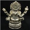 Image 2 : India Nickel Plated Ganesh Temple Piece (CLB-878)