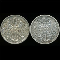 1905A/D Germany 1M AU 2Pcs (COI-9891)