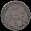 Image 2 : 1893 Columbian Expo 50c Circulated (COI-8761)