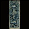 Image 1 : 1860s US Revenue Stamp 50c Orig. Process (STM-1454)