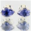 Image 1 : 2.51twc Iolite Sterling Earrings (JEW-2660)