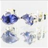 Image 2 : 2.51twc Iolite Sterling Earrings (JEW-2660)