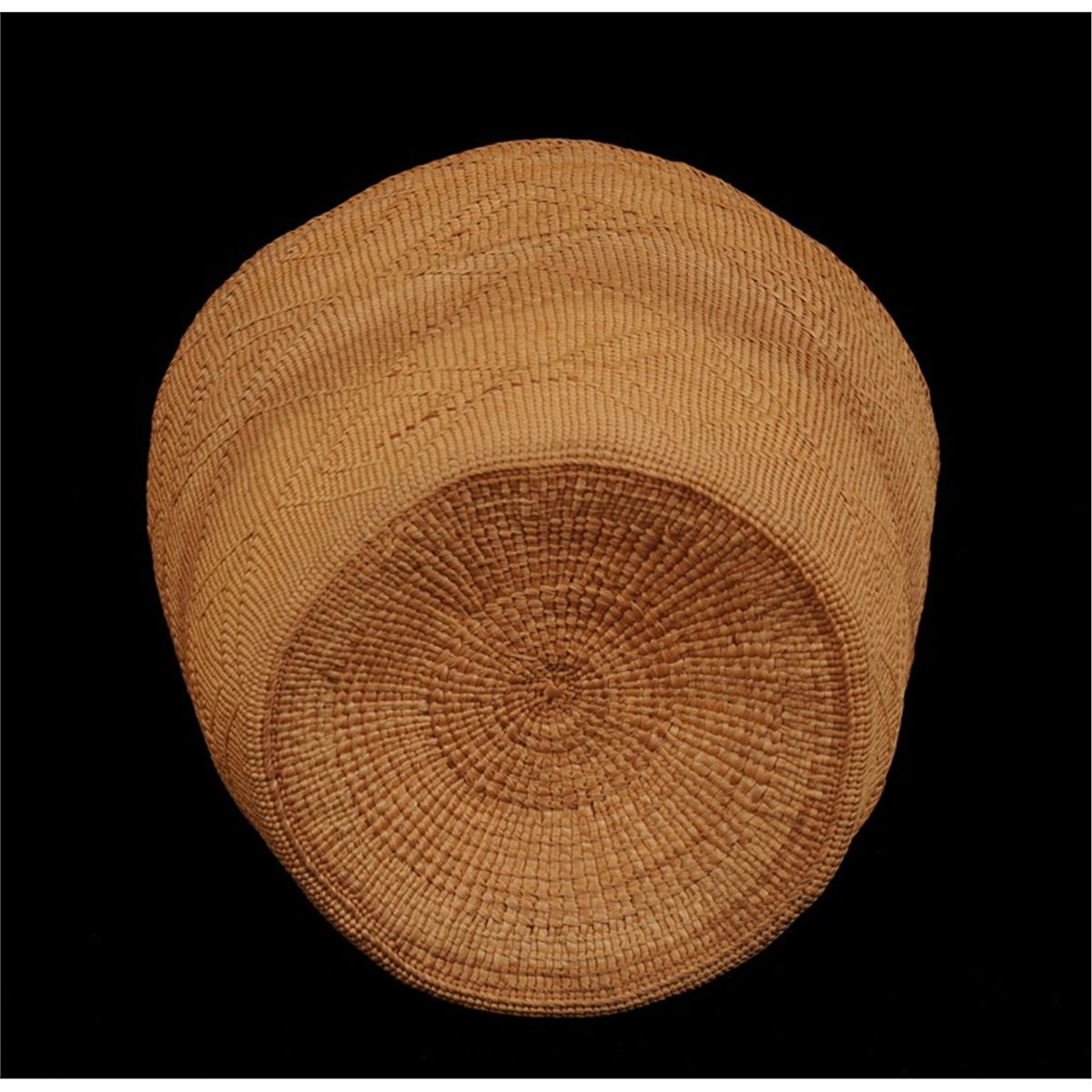 Haida Spruce Root Basket with Diamond Pattern Attributed to Isabella ...