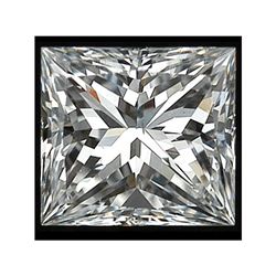 Certified GIA 1.04ctw Princess Cut Diamond VS1, G color