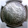 Image 2 : 1887S Morgan $  NGC  61