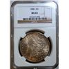 Image 1 : 1888 Morgan $  NGC  65
