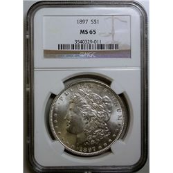 1897  Morgan $  NGC  65