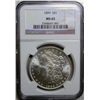 Image 1 : 1899  Morgan $  NGC  65