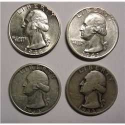 1932S Washington quarter  Fine