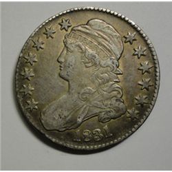 1831 Bust half $  XF45