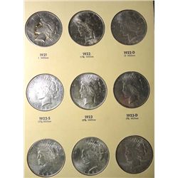 NICE PEACE $ set:1921  XF-1922PDS-1923PDS-1924all BU-1924S AU55