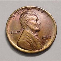1912D Lincoln penny  MS63 BRN