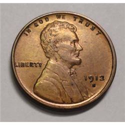 1912S Lincoln penny XF