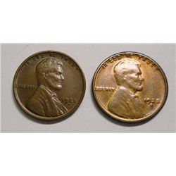 1925DS  Lincoln penny  Nice AU