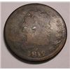 Image 1 : 1812 large penny  GOOD