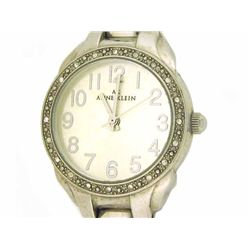 AK Anne Klein Crystal Collection Brushed Silver Dial Women's watch #10/8867SVSV