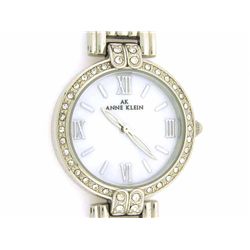 AK Anne Klein Crystal Collection Mother-of-pearl Dial Women's watch #10/8639MPSV