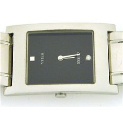 GUESS STEEL DIAMOND DIAL SILVER WATCH