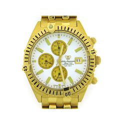 Jules Jurgensen Men's 7668Y Two-Tone Chronograph Watch