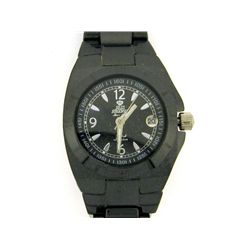 Jules Jurgensen® Women's Black Ceramic Calendar Watch