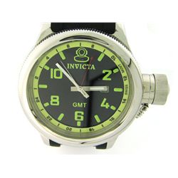 Invicta Men's 6608 Signature Collection GMT Black Rubber Watch