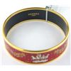 Image 2 : Hermes Enamel Silver Bangle
