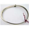 Image 2 : 14K White Gold Diamond Bangle