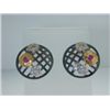 Image 1 : Lunia Multi-color Gold, Ruby & Diamond Earrings