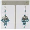 Image 1 : Silver Color Pearl Earrings