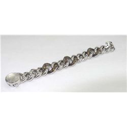 Pianegonda Silver Citrine Quartz Bracelet