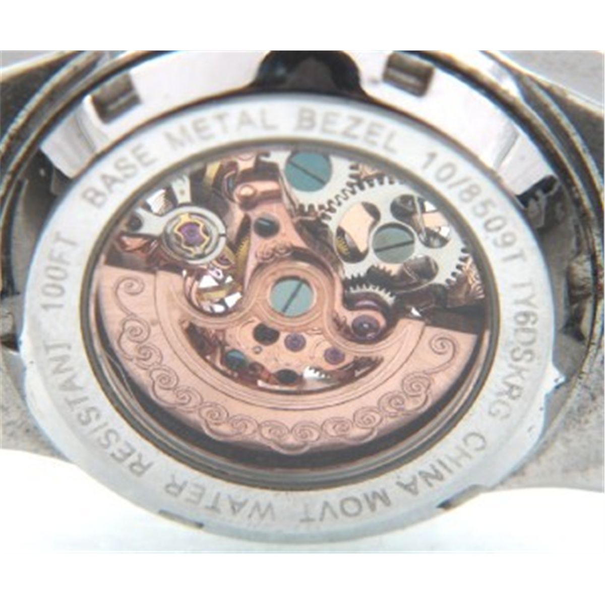 Anne klein automatic skeleton watch Clearance