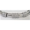 Image 3 : 18K White Gold Diamond Bangle