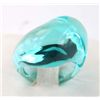Image 1 : Baccarat Turquoise Clear Crystal Ring