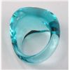 Image 2 : Baccarat Turquoise Clear Crystal Ring
