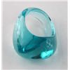 Image 3 : Baccarat Turquoise Clear Crystal Ring