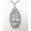 Image 2 : Platinum Diamond Necklace