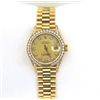Image 1 : Rolex 18K Yellow Gold Diamond Watch