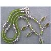 Image 3 : Silver Necklace with Peridot