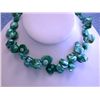 Image 1 : Dyed Fresh Water Pearl Necklace