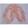 Image 2 : Rose Quartz Necklace with Silver Clasp